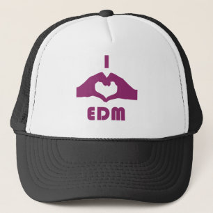 Gorra De Camionero I corazón EDM