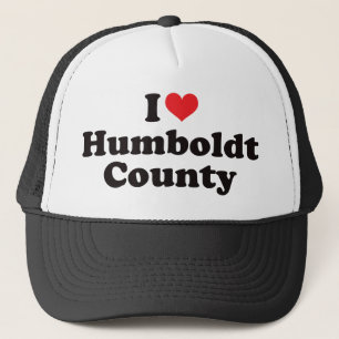 Gorra De Camionero I corazón el condado de Humboldt