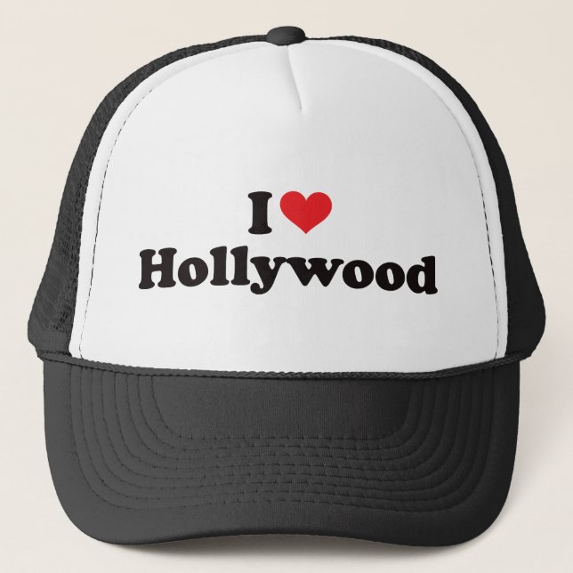 Gorra De Camionero I corazón Hollywood (Anverso)