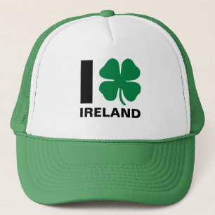 Gorra De Camionero I [corazón] Irlanda - Shamrock