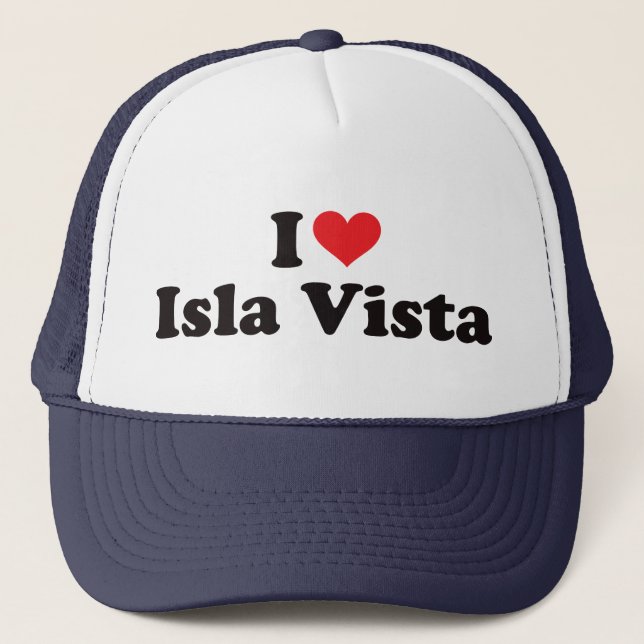 Gorra De Camionero I corazón Isla Vista (Anverso)
