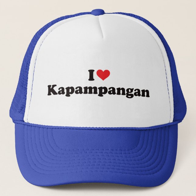 Gorra De Camionero I corazón Kapampangan (Anverso)