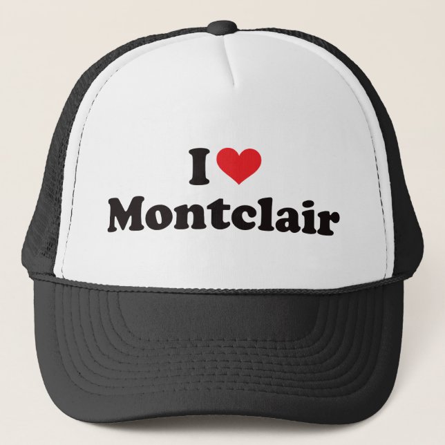 Gorra De Camionero I corazón Montclair (Anverso)