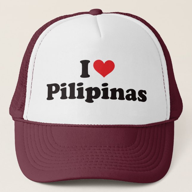 Gorra De Camionero I corazón Pilipinas (Anverso)
