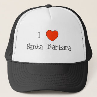 Gorra De Camionero I corazón Santa Barbara