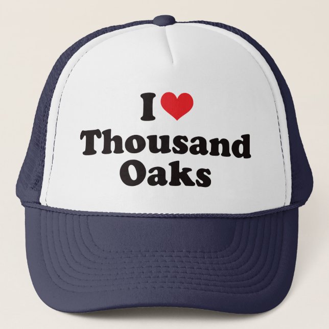 Gorra De Camionero I corazón Thousand Oaks (Anverso)