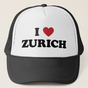 Gorra De Camionero I corazón Zurich Suiza