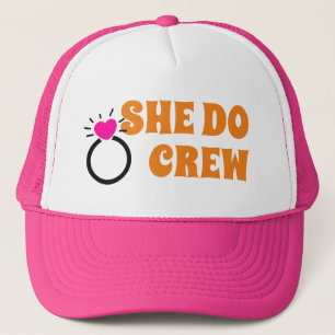 Gorra De Camionero I Do Crew She Do Crew Despedida de Soltera Regal