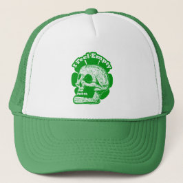 Gorra De Camionero I Feel Empty - Green and White