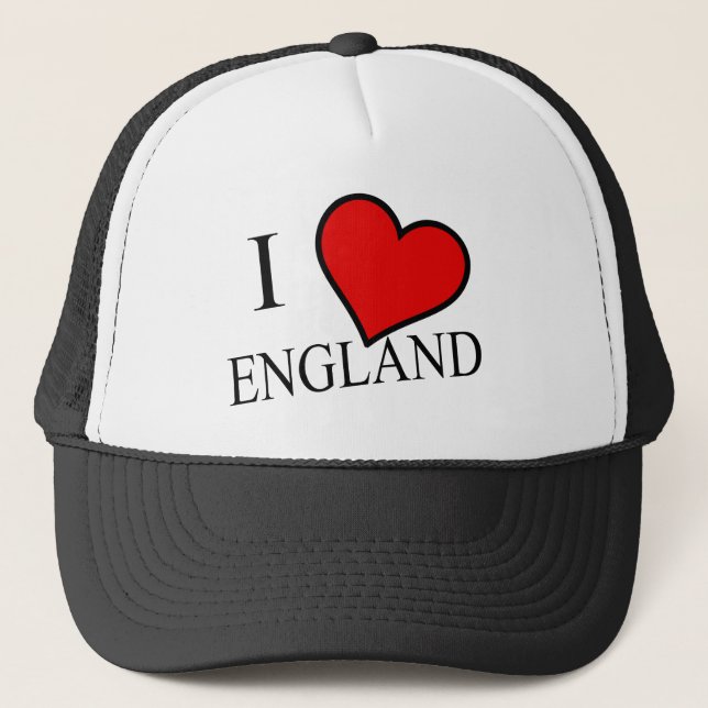 Gorra De Camionero I Heart England bk thcnt (Anverso)