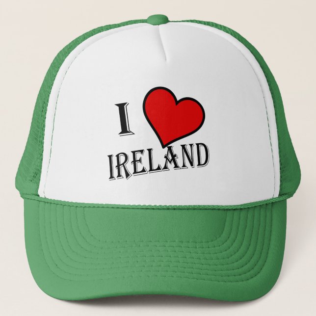Gorra De Camionero I Heart Ireland bk thcnt (Anverso)