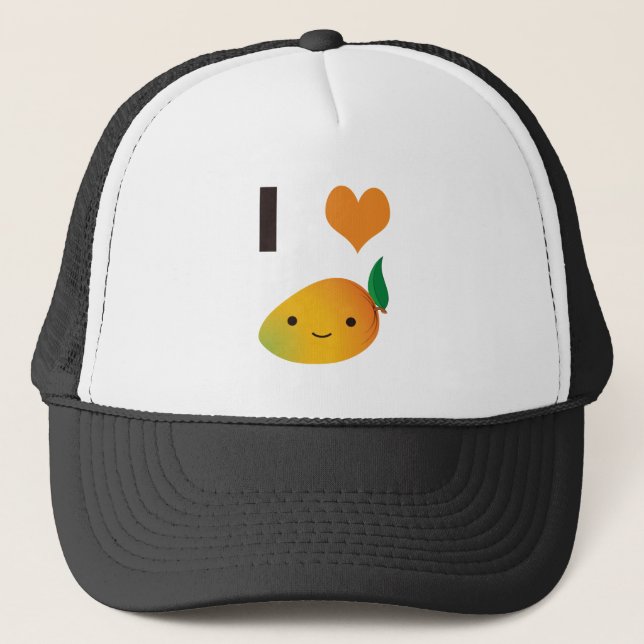 Gorra De Camionero I Heart Mango (Anverso)