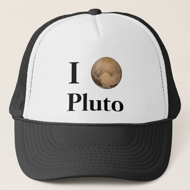 Gorra De Camionero I Heart Pluto (Anverso)