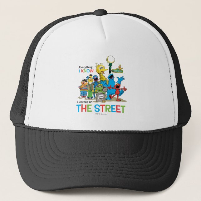 Gorra De Camionero I learned on THE STREET (Anverso)