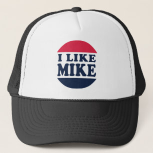GORRA DE CAMIONERO I-LIKE-MIKE-BUTTON