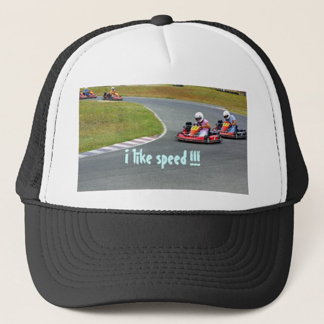 Gorra De Camionero I like speed !!! (Anverso)