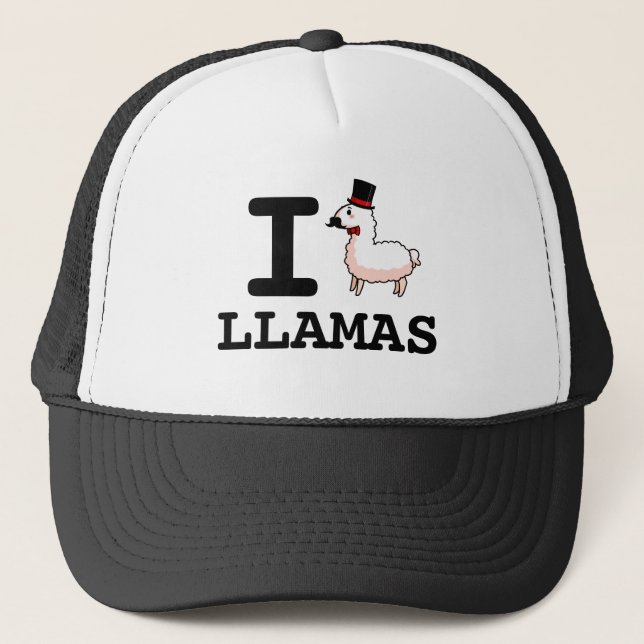 Gorra De Camionero I llamas de la llama (Anverso)