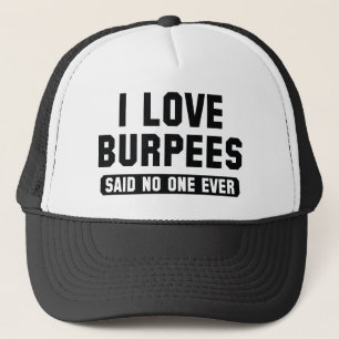 Gorra De Camionero I Love Burpees