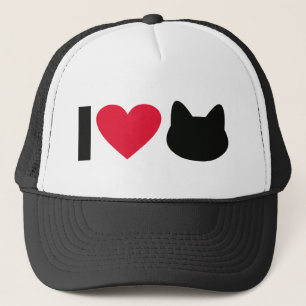 Gorra De Camionero I love cats