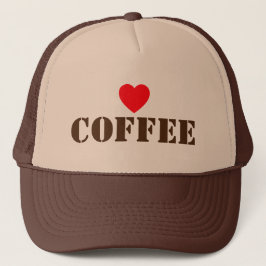 Gorra De Camionero I Love Coffee™ Trucker Hat