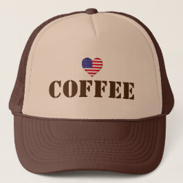Gorra De Camionero I Love Coffee™ Trucker Hat