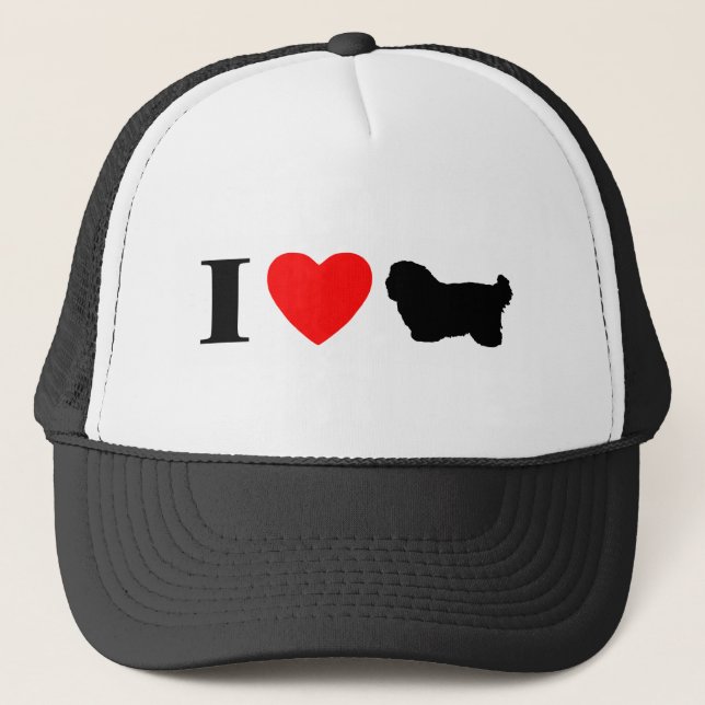 Gorra De Camionero I Love Cotons de Tulear Hat (Anverso)