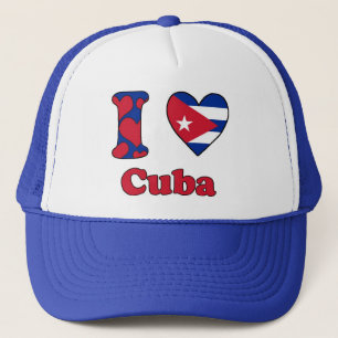 Gorra De Camionero I love Cuba