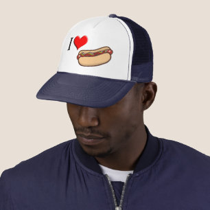 Gorra De Camionero I Love Hot Dog