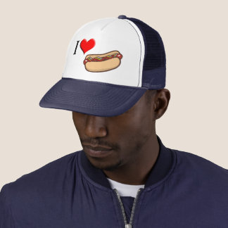 Gorra De Camionero I Love Hot Dog