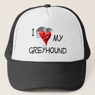 Gorra De Camionero I Love My Greyhound