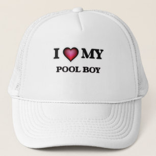 Gorra De Camionero I love my Pool Boy