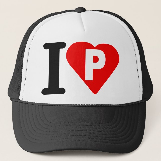 GORRA DE CAMIONERO I-LOVE-P. (Anverso)
