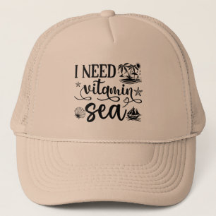 Gorra De Camionero I love Sea