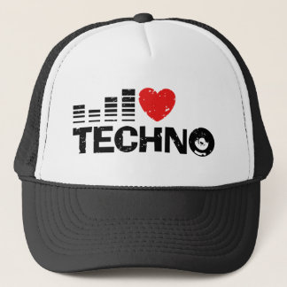 Gorra De Camionero I Love Techno