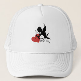 Gorra De Camionero I LOVE YOU Trucker Hat