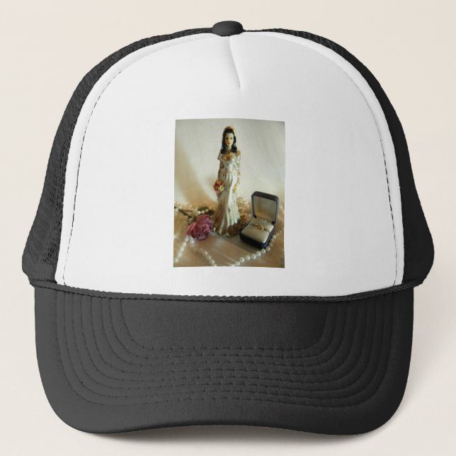 Gorra De Camionero I nupcial blanco (Anverso)