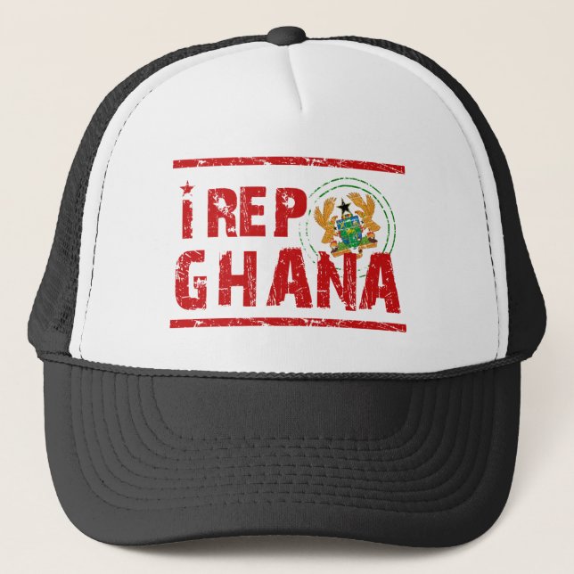 Gorra De Camionero I representante Ghana (Anverso)