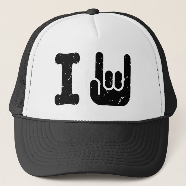 Gorra De Camionero I rock (Anverso)