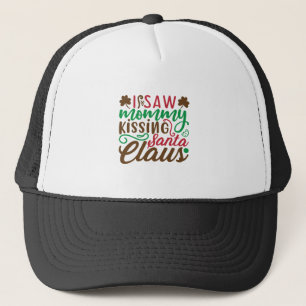 Gorra De Camionero I saw mommy kissing santa claus