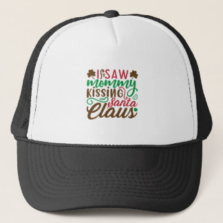 Gorra De Camionero I saw mommy kissing santa claus