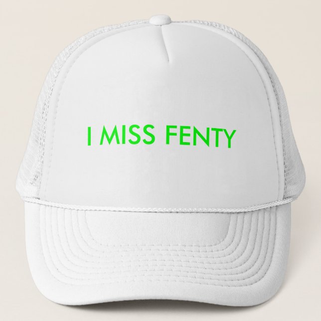 GORRA DE CAMIONERO I SRTA. FENTY HAT (Anverso)