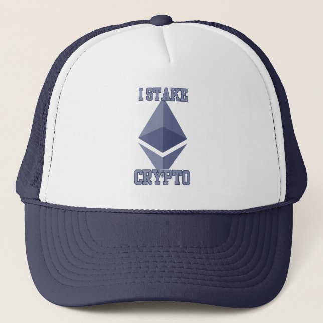 Gorra De Camionero I Stake Crypto Ethereum Validator Vision Builder (Anverso)