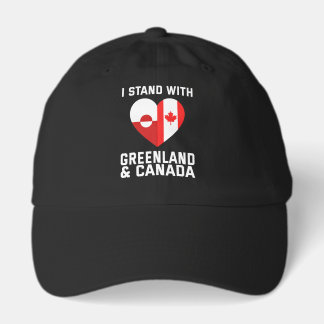 Gorra De Camionero I Stand With Greenland And Canada