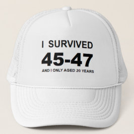 Gorra De Camionero I Survived 45-47