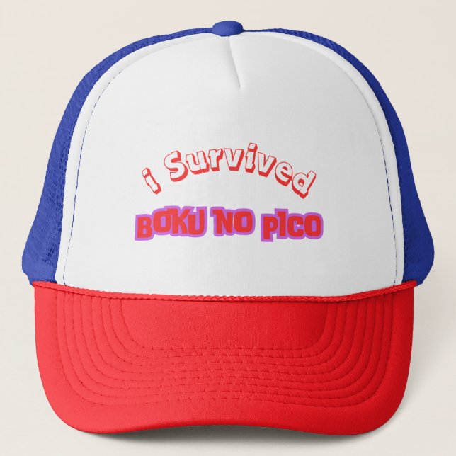 Gorra De Camionero I survived Boku no Pico (Anverso)