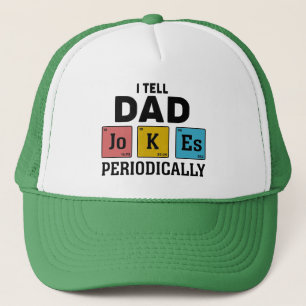 Gorra De Camionero I Tell Dad Jokes Periodically Trucker Hat