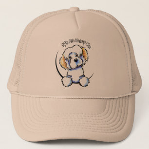 Gorra De Camionero IAAM de White Piebald Havanese