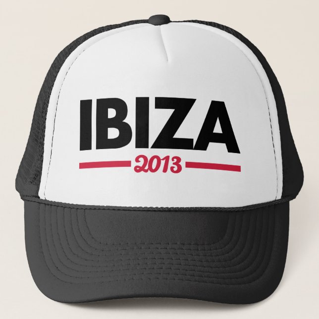 Gorra De Camionero Ibiza 2013 (Anverso)