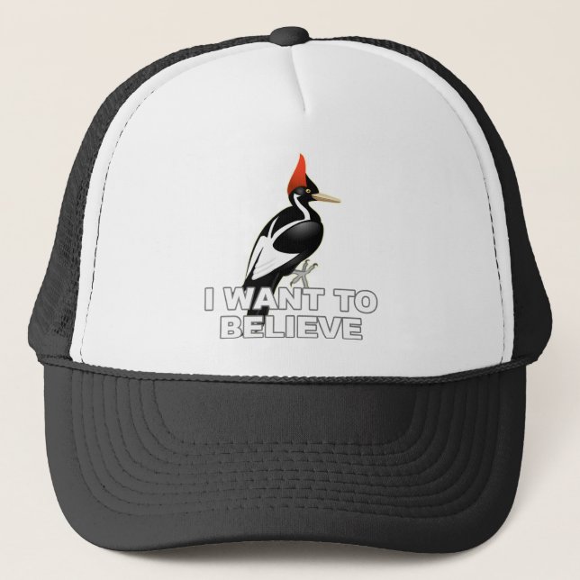 Gorra De Camionero IBWO: Quiero creer (Anverso)