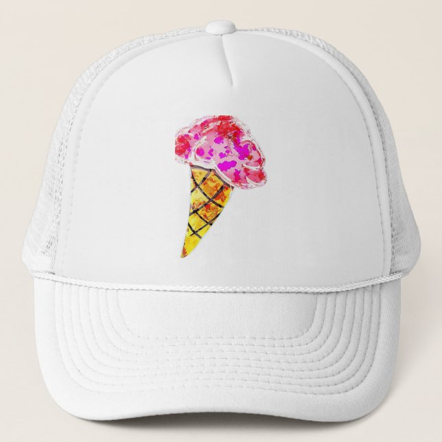 Gorra De Camionero Ice Cream Cone (Anverso)